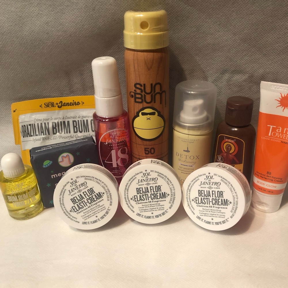 NWT 12 piece Fun in the Sun Luxury Skincare set featuring Sol de Janeiro - Picture 9 of 11